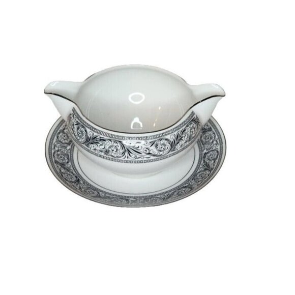 Vintage Fine China Harmony House Valencia Gravy Boat Made in Japan mid century? - Picture 4 of 6